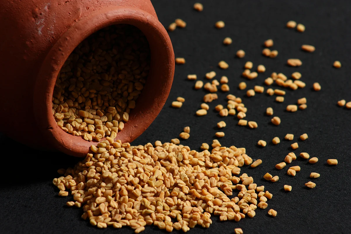 Fenugreek seeds help keep the blood sugar levels at bay.