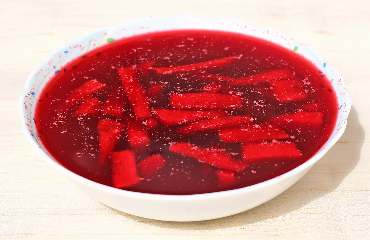 Anthocyanins in kanji are proven anti-cancer compounds.