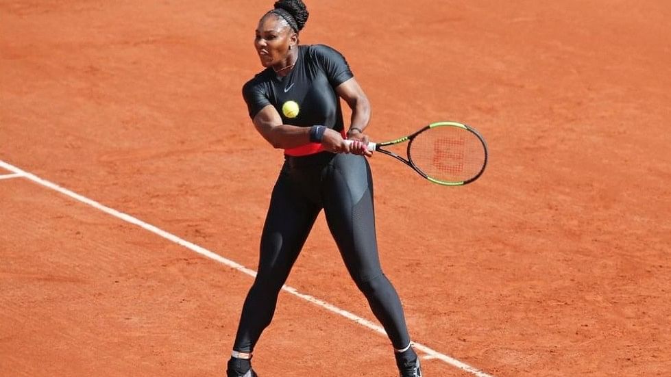  Serena Williams is now sporting her own superhero outfit as she makes her return to Grand Slam tennis.