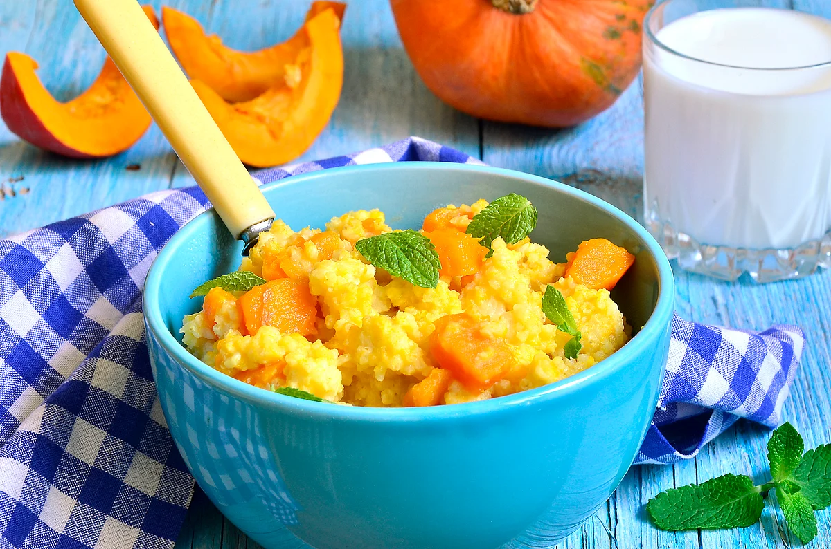 There are brand that make 100% natural millet based foods for infants and children.