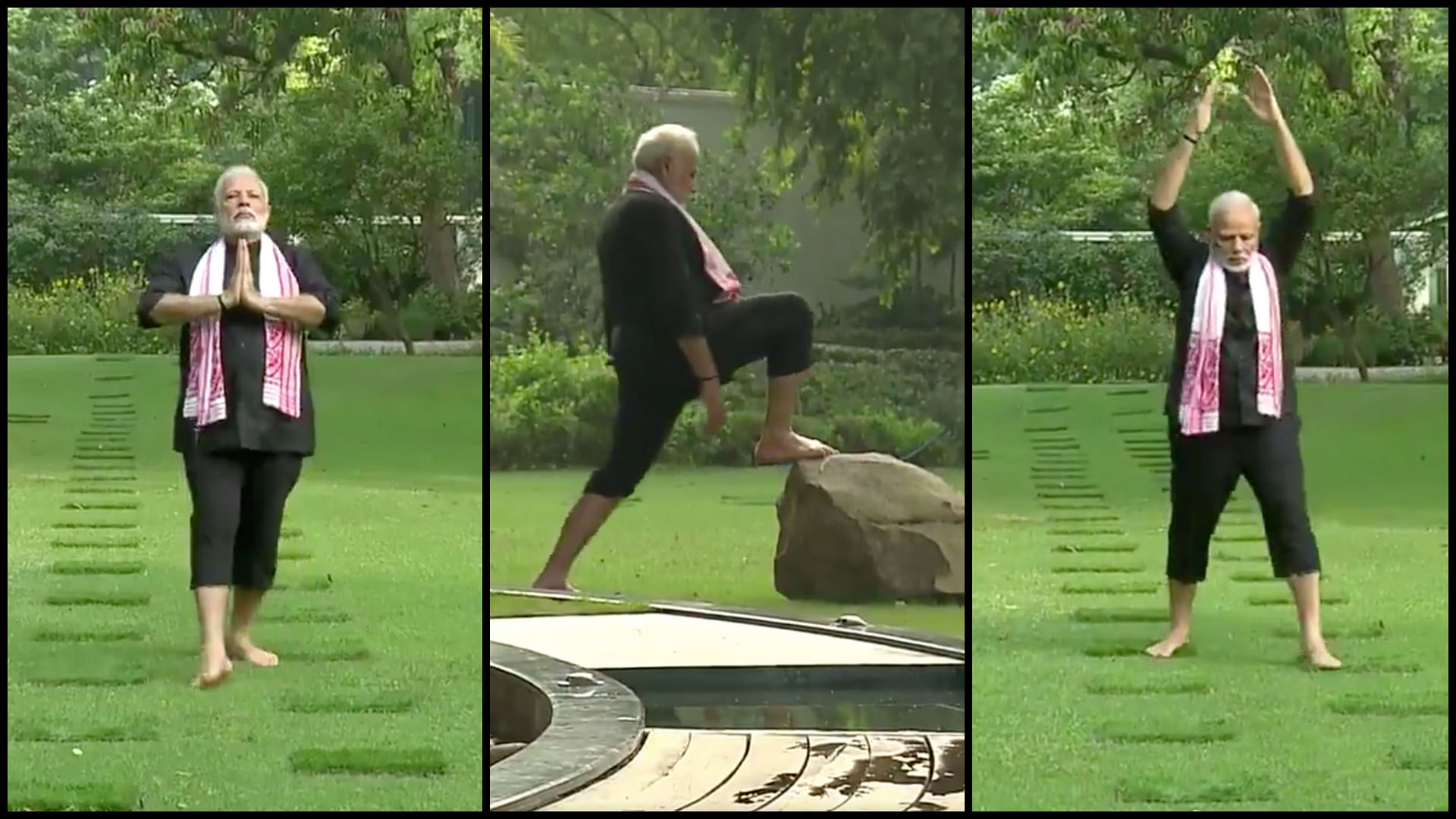 Wondering how PM Modi stays fit? He uses the five natural elements in his morning routine. Check it out here.