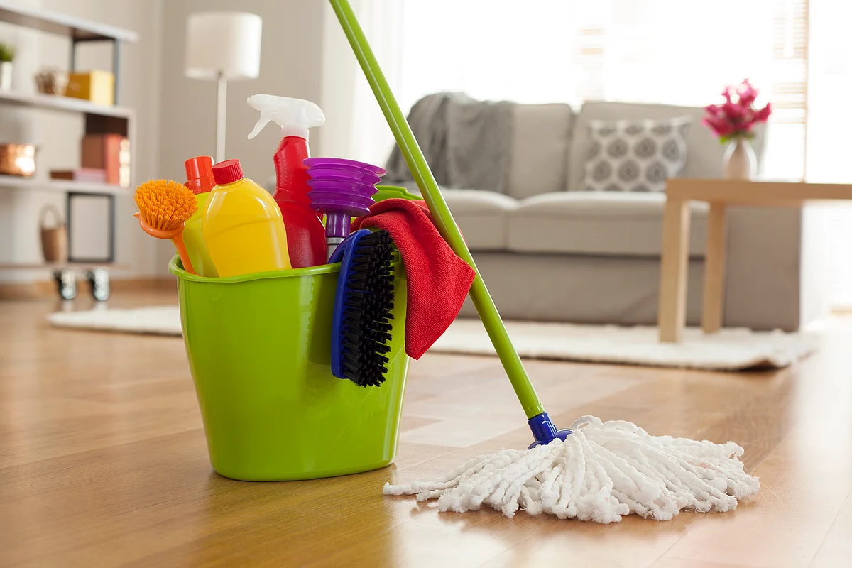 Dry mopping is a thing!