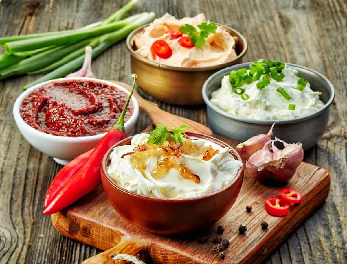 Have dips like hummus, tzatziki, guacamole, various Indian chutneys and serve them vegetable sticks.