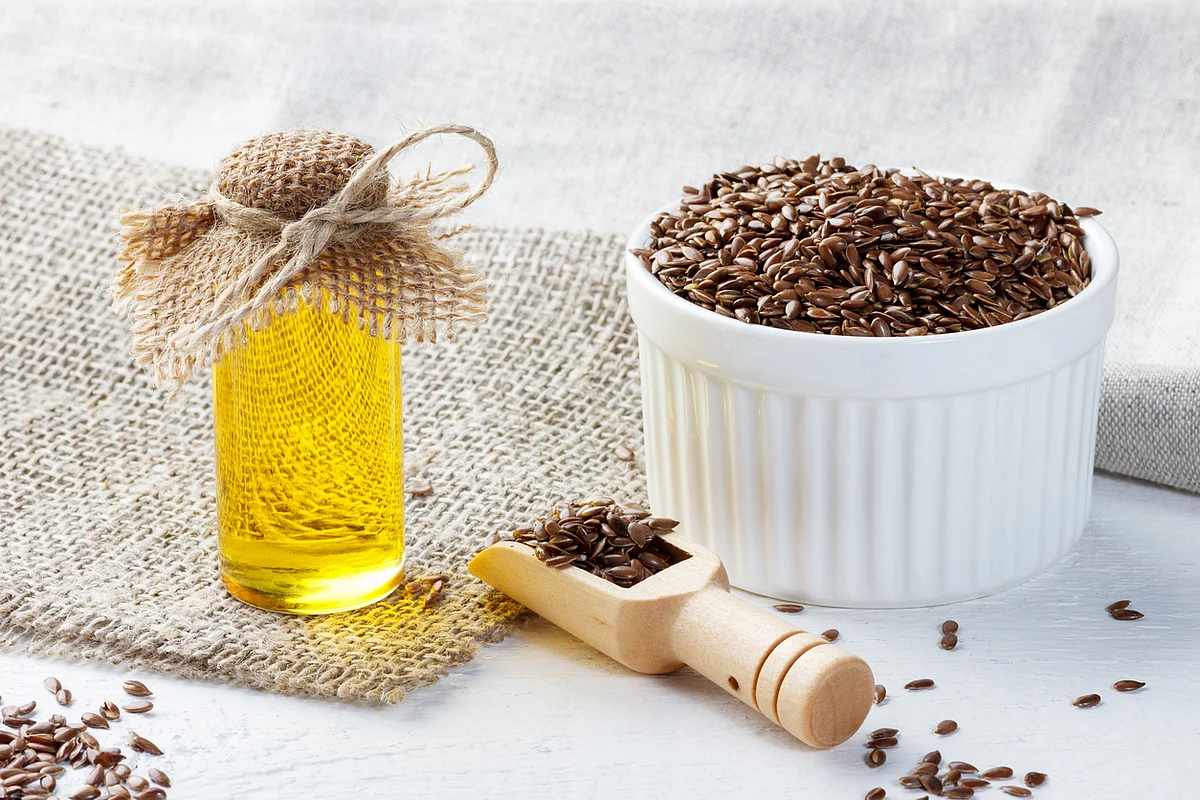 Flax seed oil is a great source of omega-3.