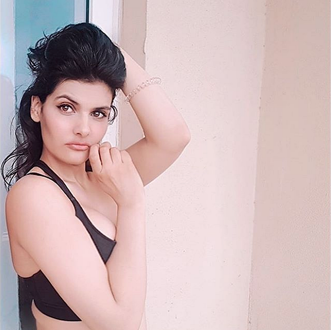 A photo that Nikita clicked for Instagram.