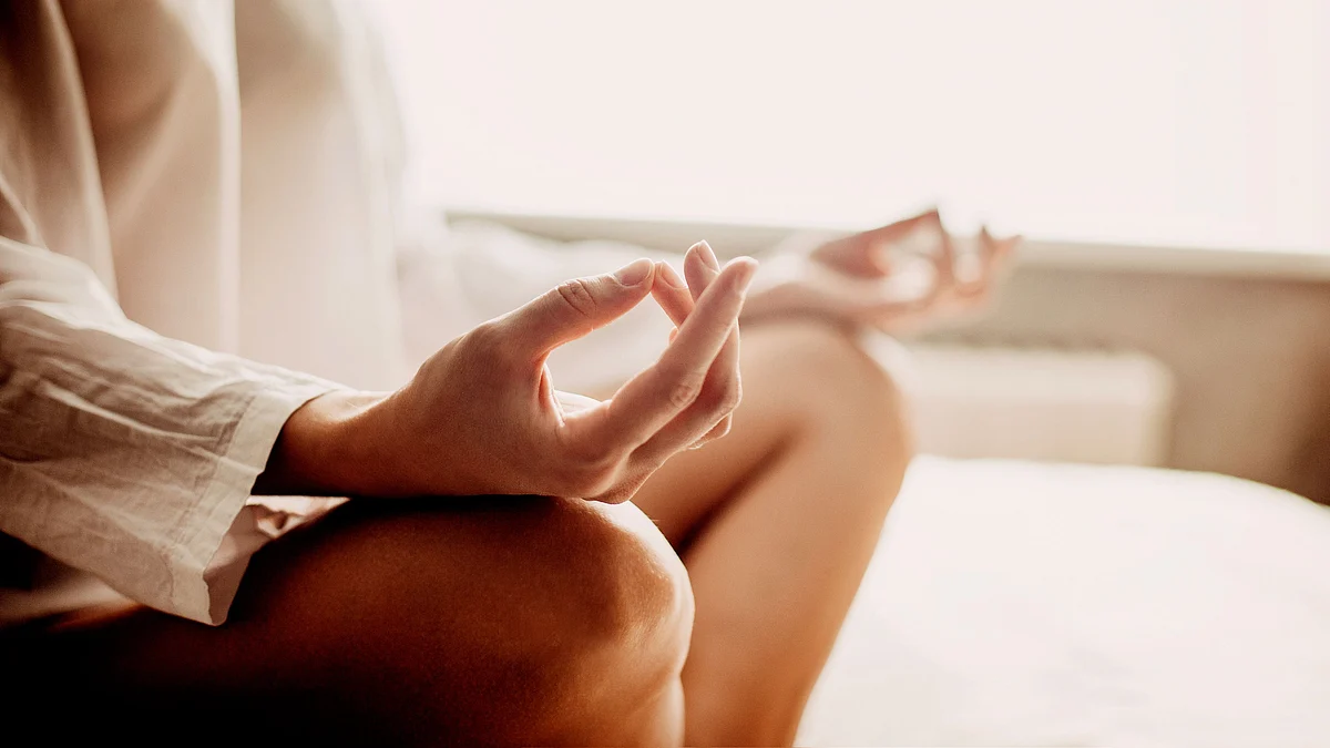 You can choose breathing meditation, mindfulness practices or any other form that you may like.