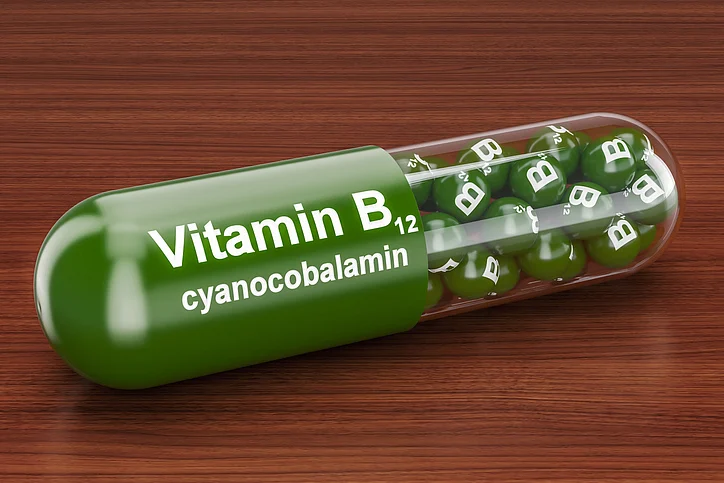 Vitamin B-12 helps guard against anaemia.