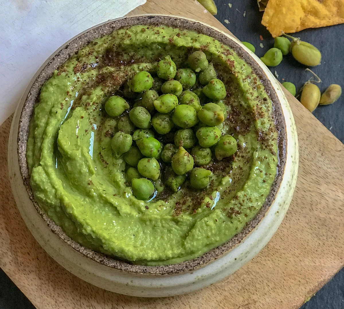 Try Our Green Chickpeas Hummus Recipe This Winter