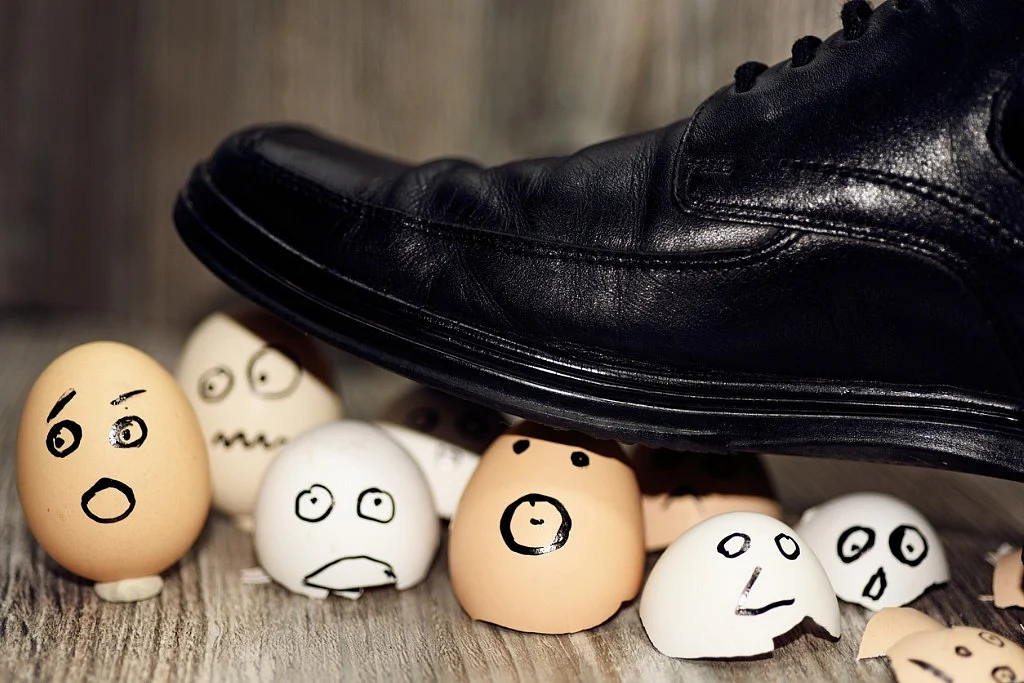 Repressing negative emotions gets you mentally exhausted.