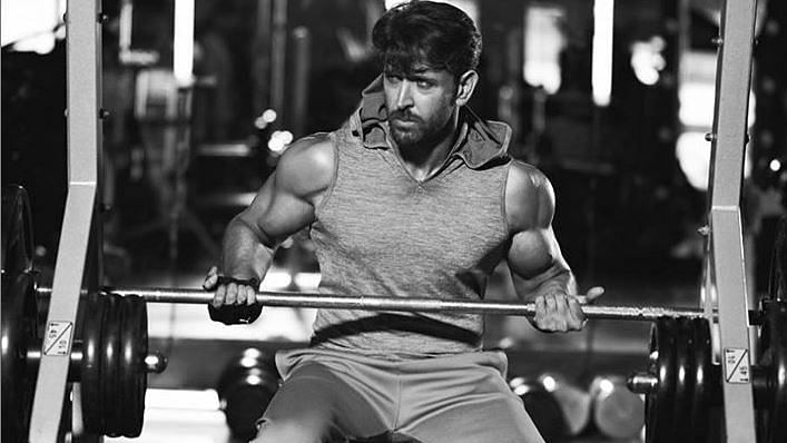 Despite his ankle injury Hrithik Roshan is working out like a beast.&nbsp;