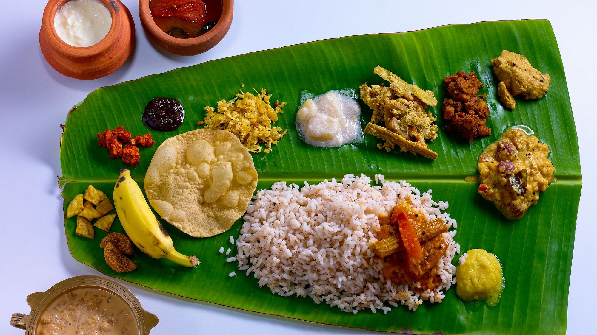 Happy Vishu! The ingredients that make the Sadhya are seasonal &amp; hence at the peak of their nutritional content.