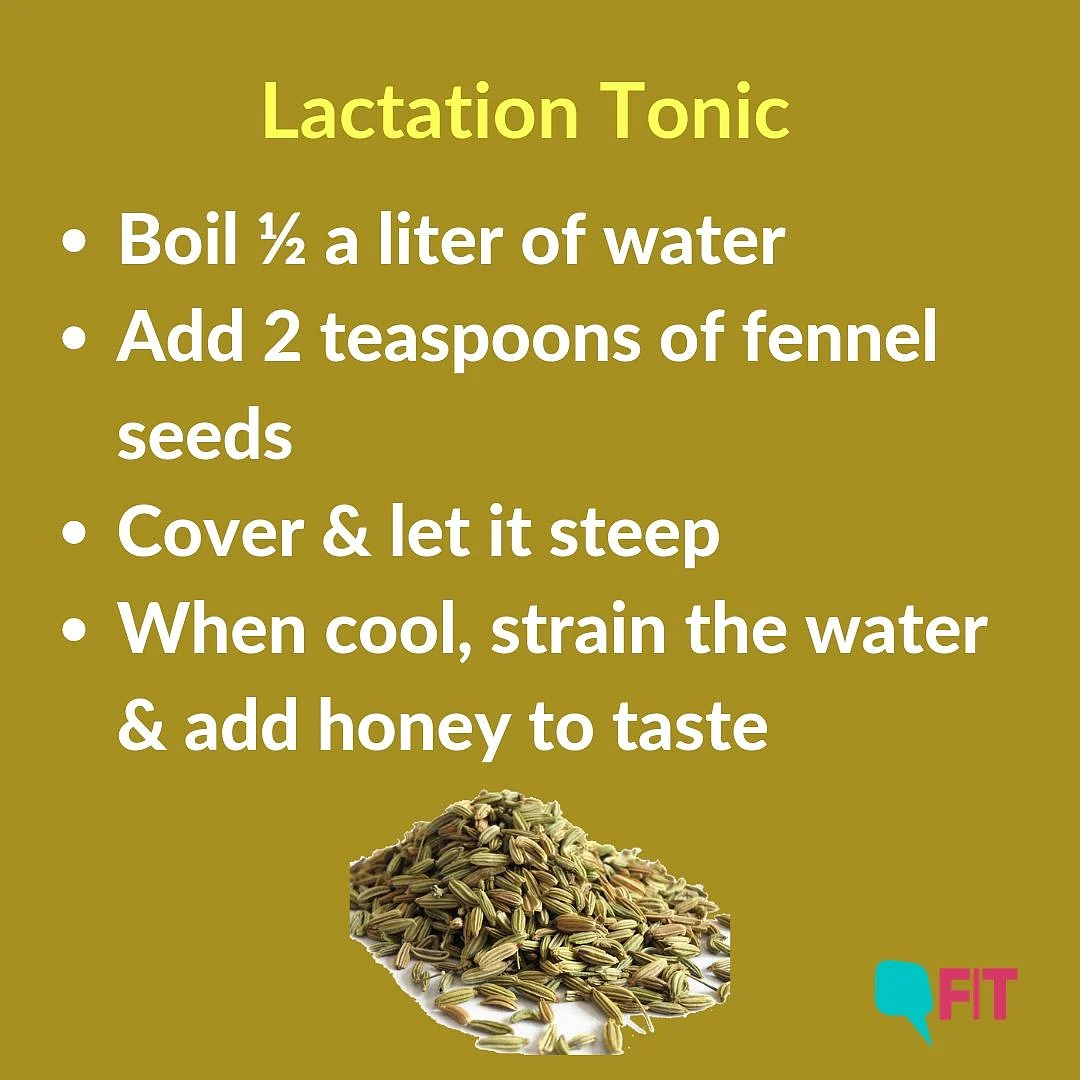 This tonic may also relieve colic in the baby.