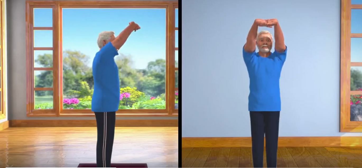 “Doing Tadasana properly would enable you to practice many other Asanas with ease,” PM tweeted alongside the video.