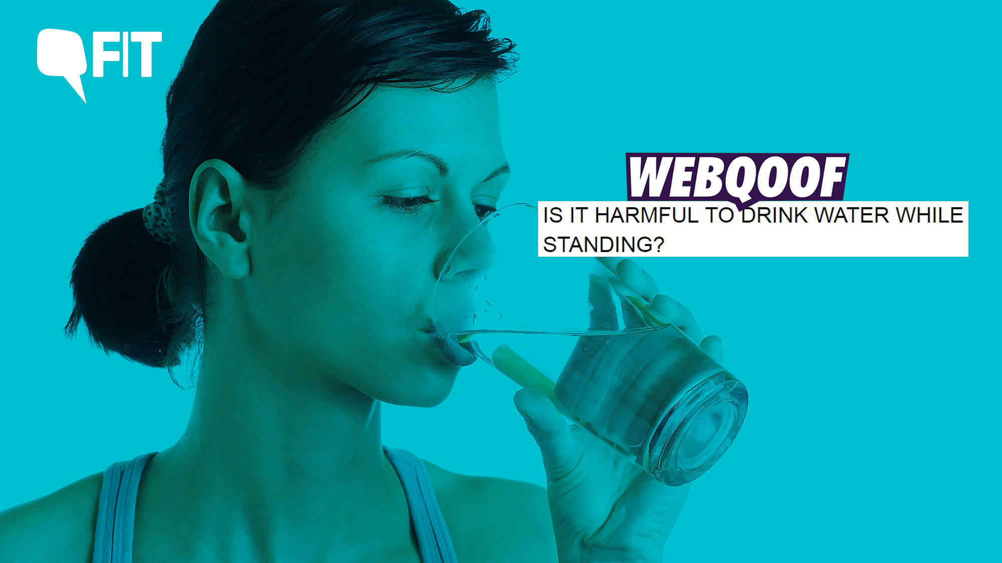 Is there a right way to drink water?