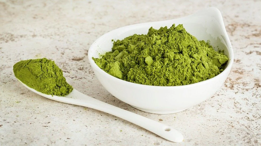 Moringa powder.