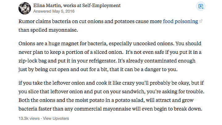 FIT WebQoof: Can Cut Onions Left Overnight Lead to Food Poisoning?
