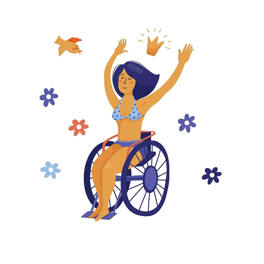 Who says you can’t have sex while in a wheelchair.