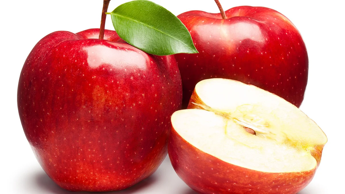 An apple a day keeps your skin glowing.