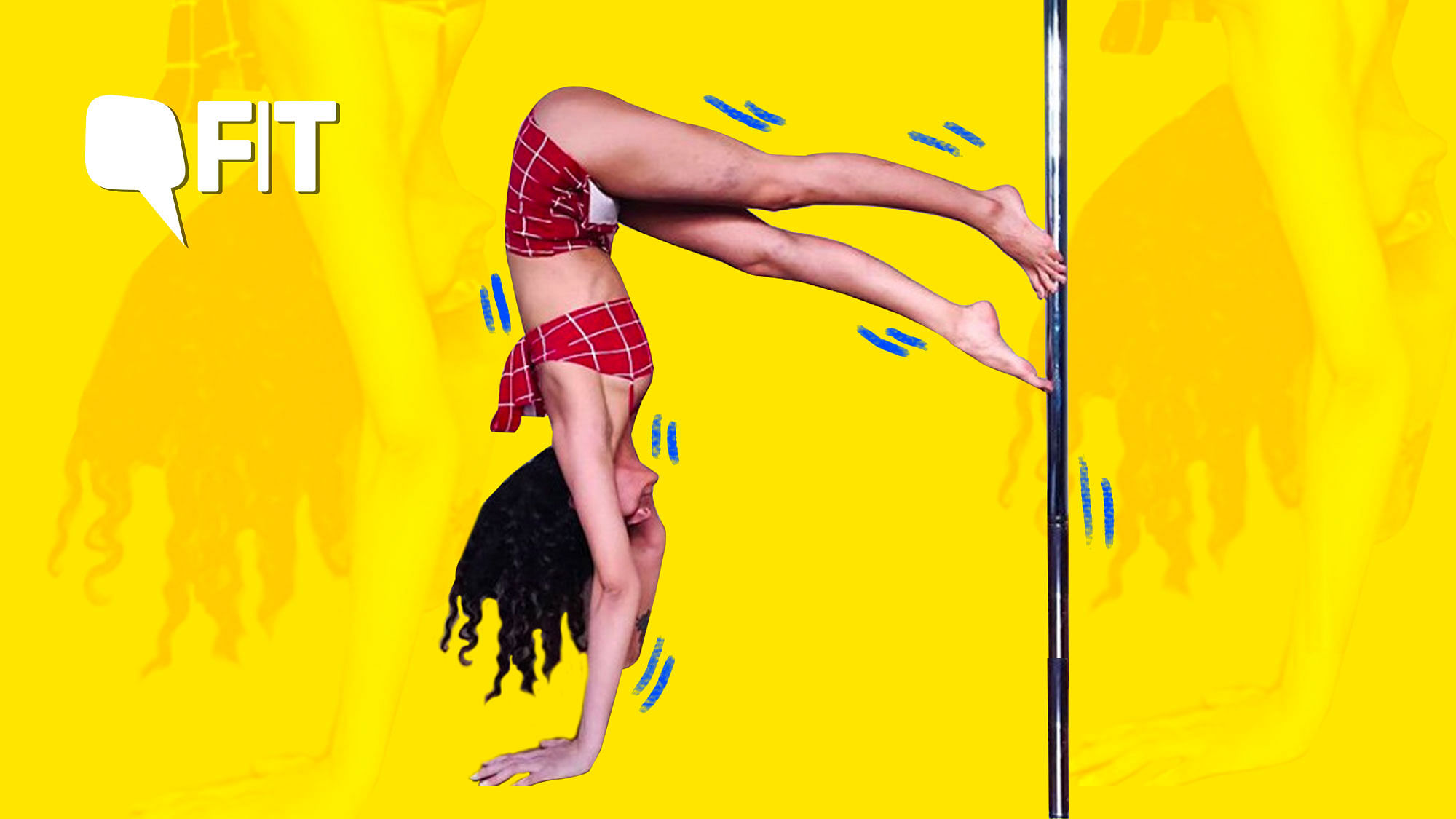 Pole Dance Workout: Tania Sudan is a Delhi-based pole trainer. She takes classes at Vesna Alta Celo.&nbsp;