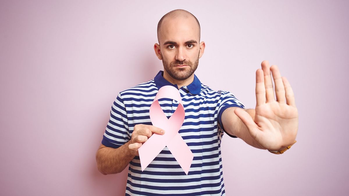 Men with breast cancer face higher mortality rate than women.