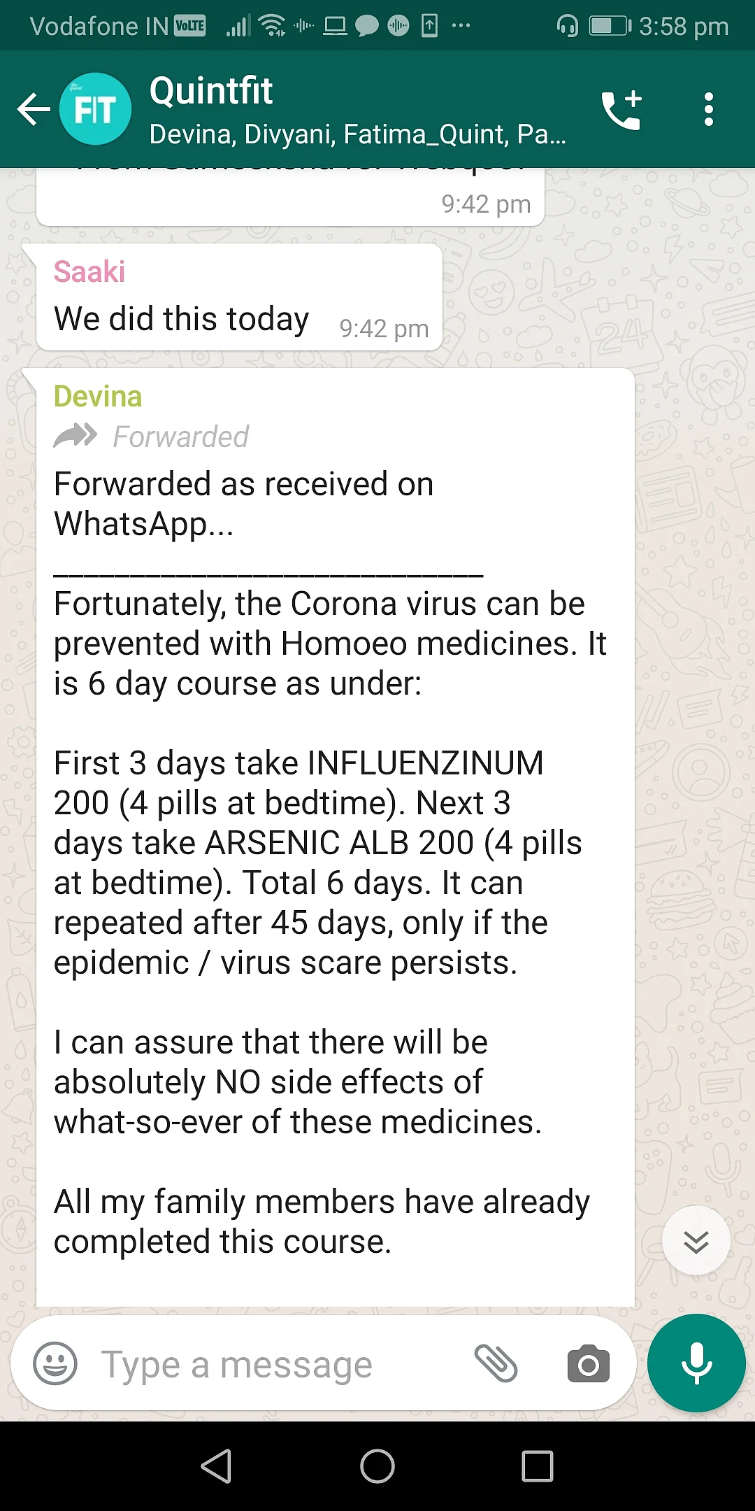 FIT-WebQoof: Can Arsenicum Album 30 Cure Coronavirus?