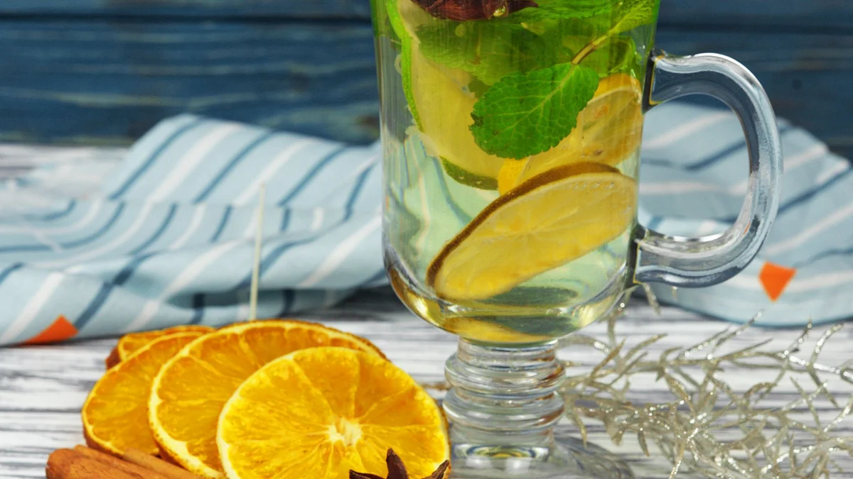 Lemon water makes the gut alkaline and is anti-inflammatory.
