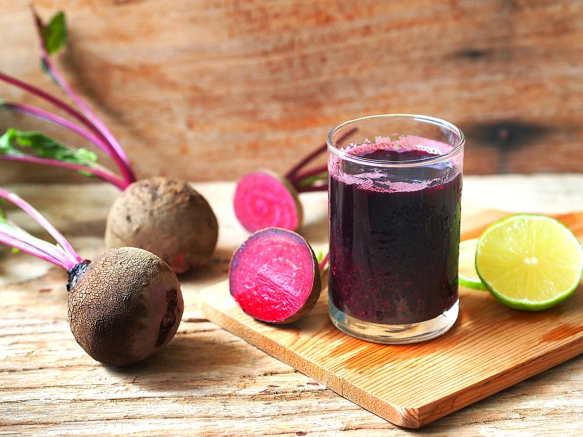 Flavours like lemon, orange and ginger can make basic beetroot juice more interesting.