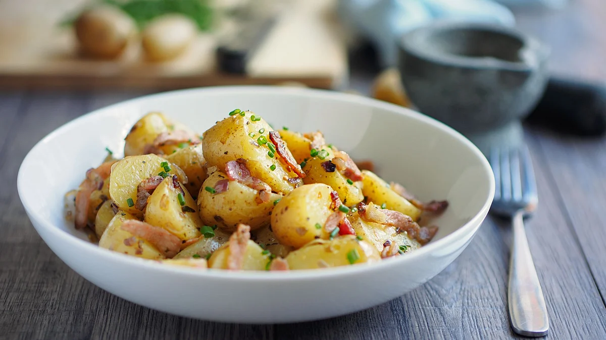 Potato Salad is a tasty and heathy option