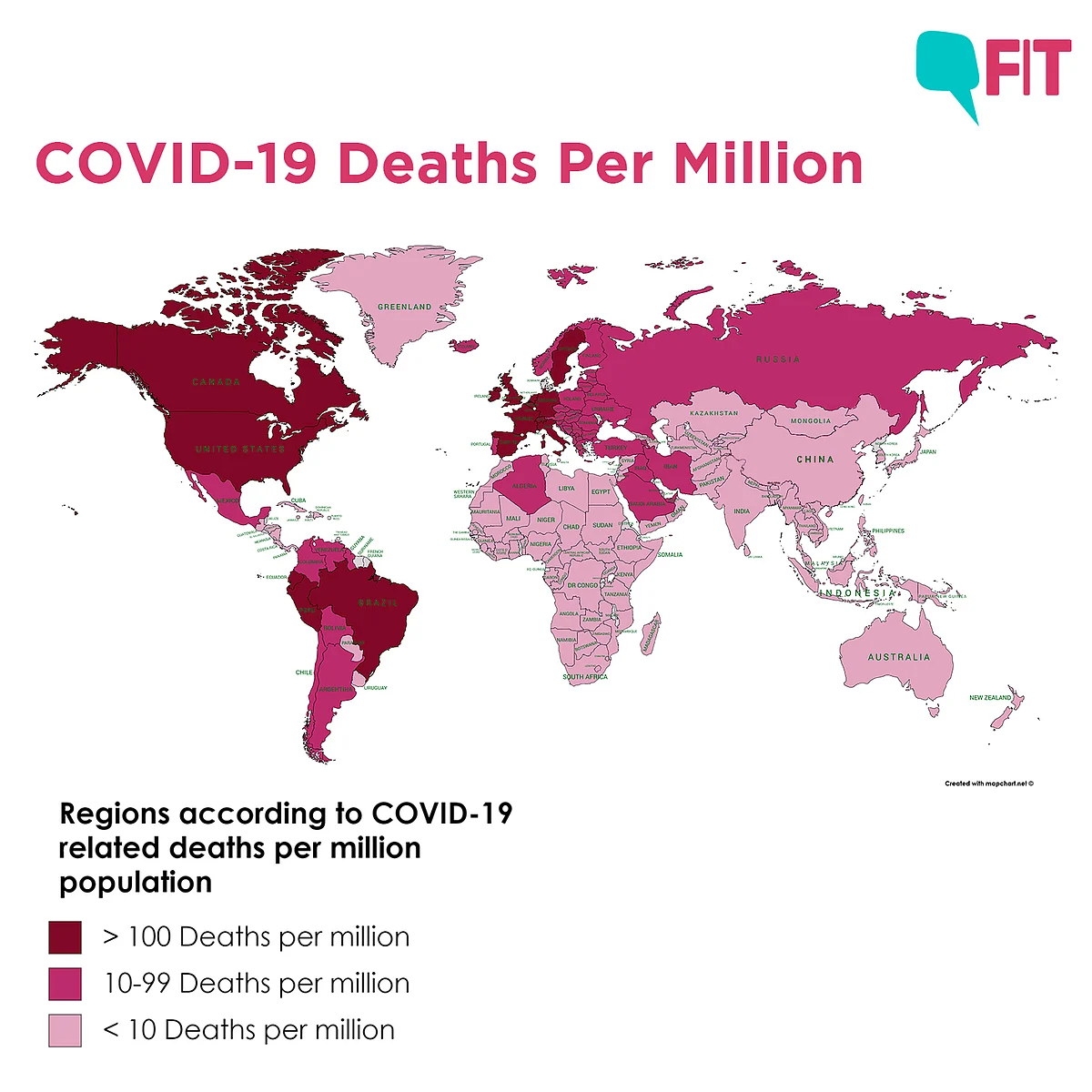 The Geography of a Pandemic: What Does it Say About COVID-19