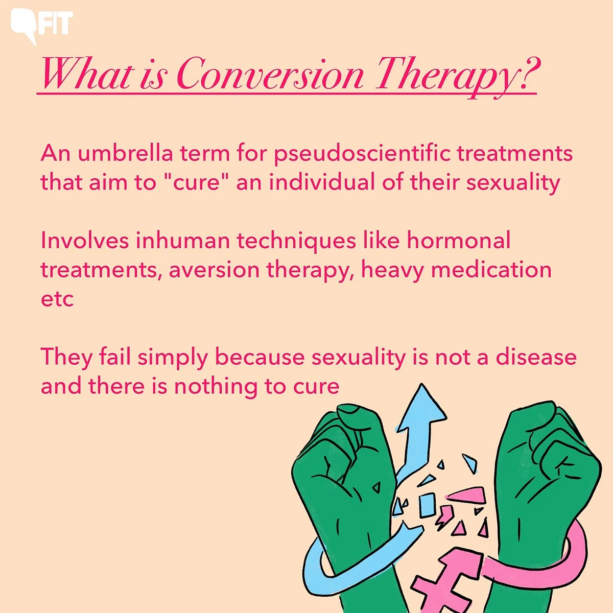 Conversion Therapy: When Being Queer is a Sin