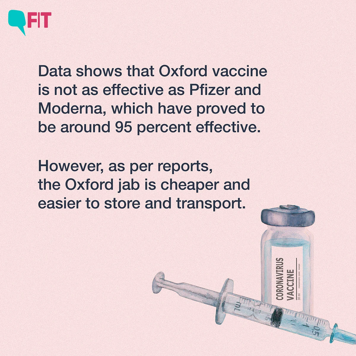 Here’s Why the Oxford COVID-19 Vaccine is the Best Bet for India