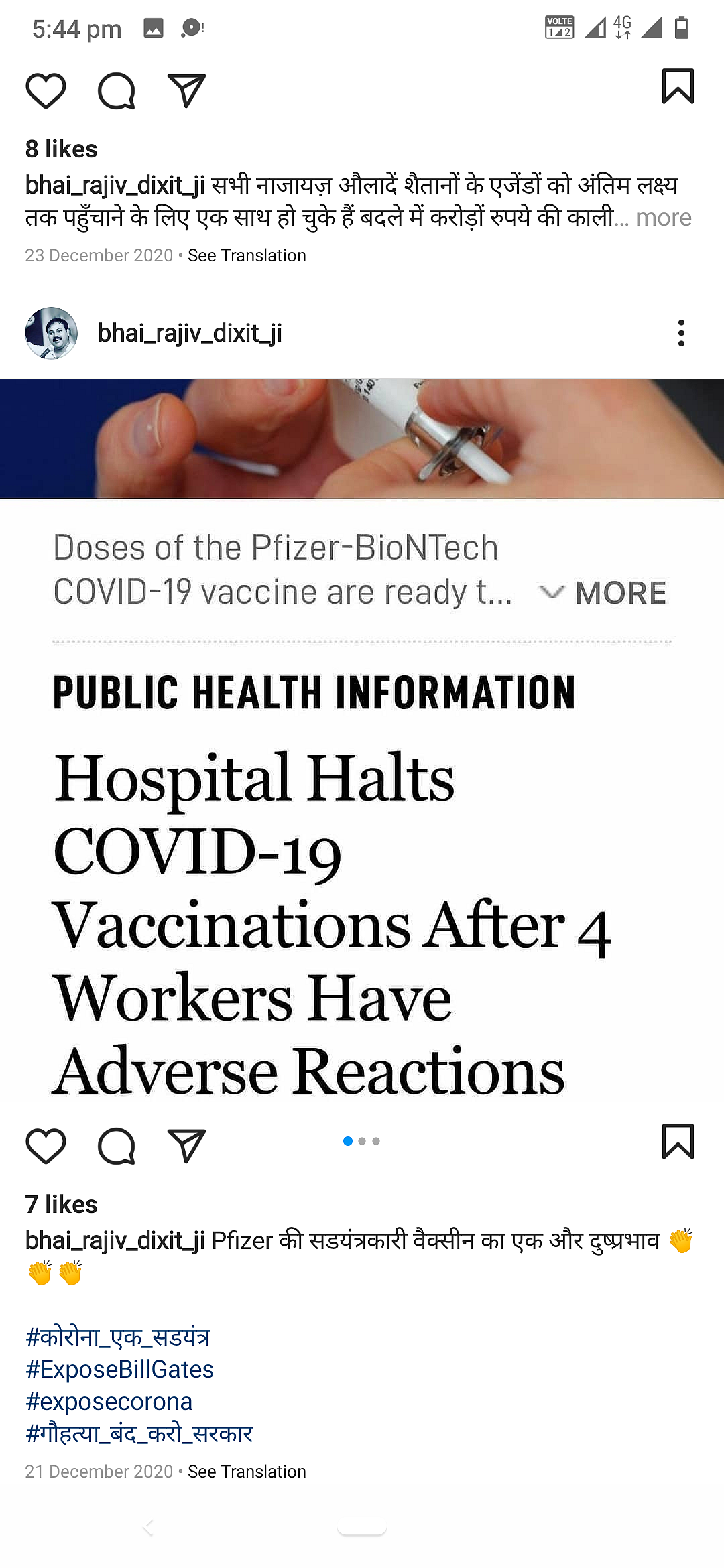 From Virus To Vaccine: The Evolution of COVID-19 Misinformation