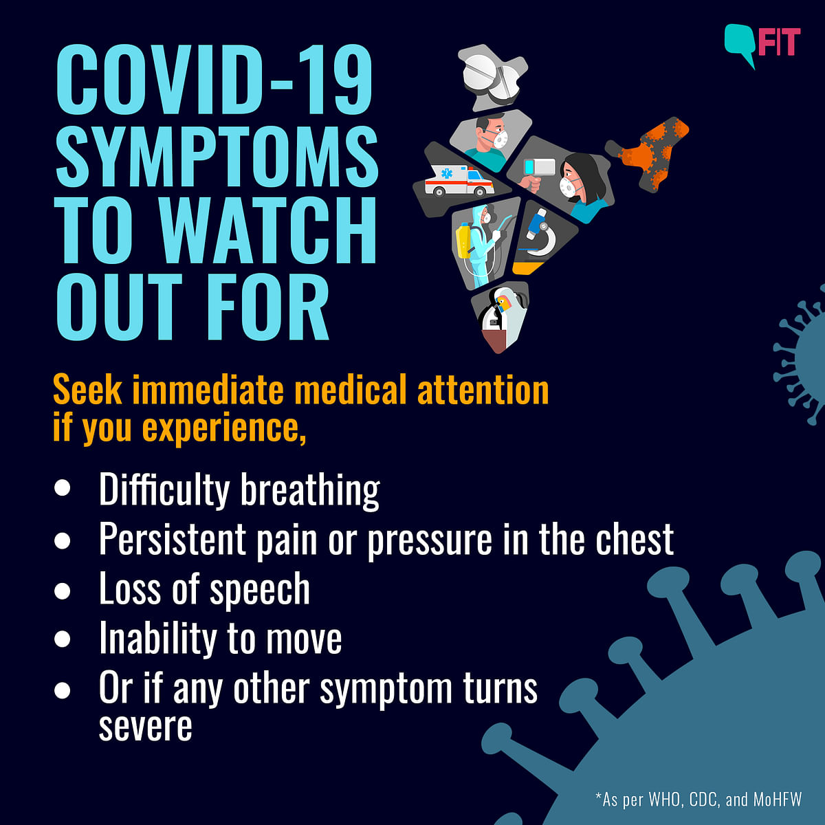 COVID Symptoms to Look Out for: the Common, the Rare, the Severe