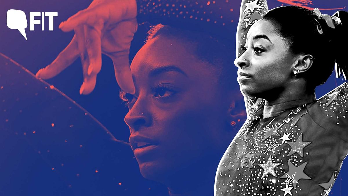 <div class="paragraphs"><p>American gymnast, Simone Biles nearly fell, bailed on her planned vault at the Tokyo Olympics 2020.</p></div>
