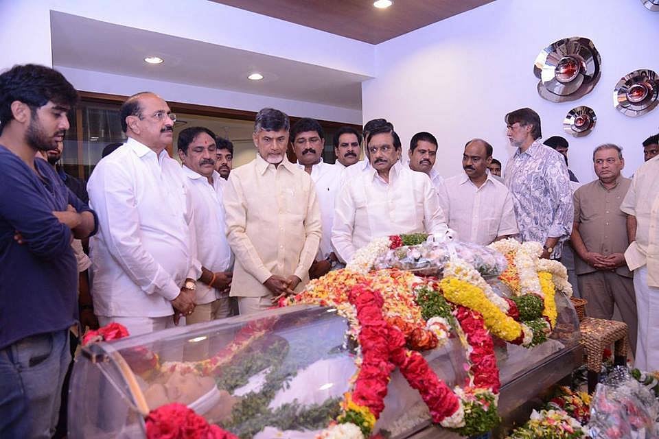Rama Naidu Funeral Telugu Film Industry is in Mourning
