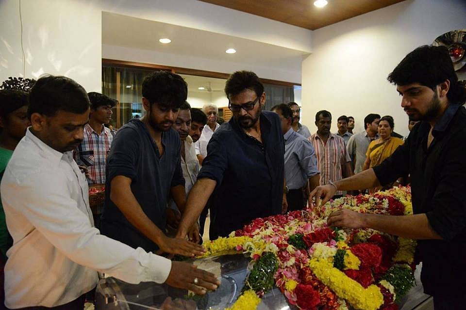 Rama Naidu Funeral Telugu Film Industry is in Mourning