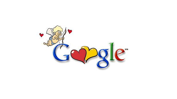 the first google doodle
