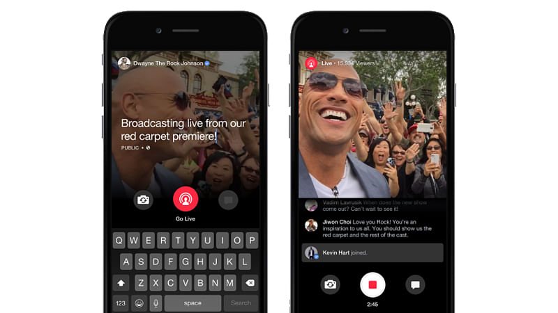 Facebook Launches ‘Live’ Video Streaming Platform For Celebs