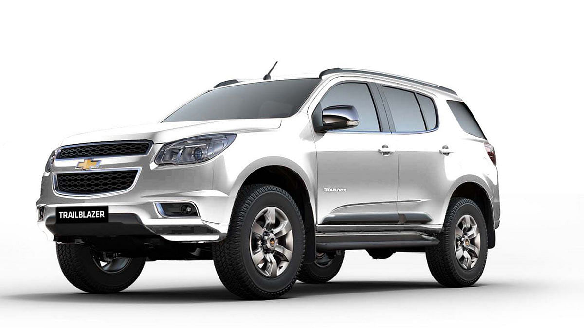 Chevrolet Trailblazer SUV Now in India Priced at Rs 26.4 Lakh