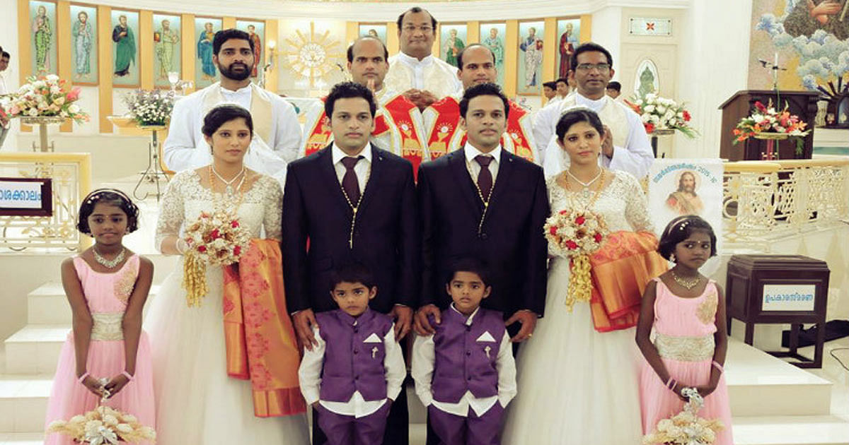 Twinception Twin Priests Marry Twin Sisters To Twin Brothers 