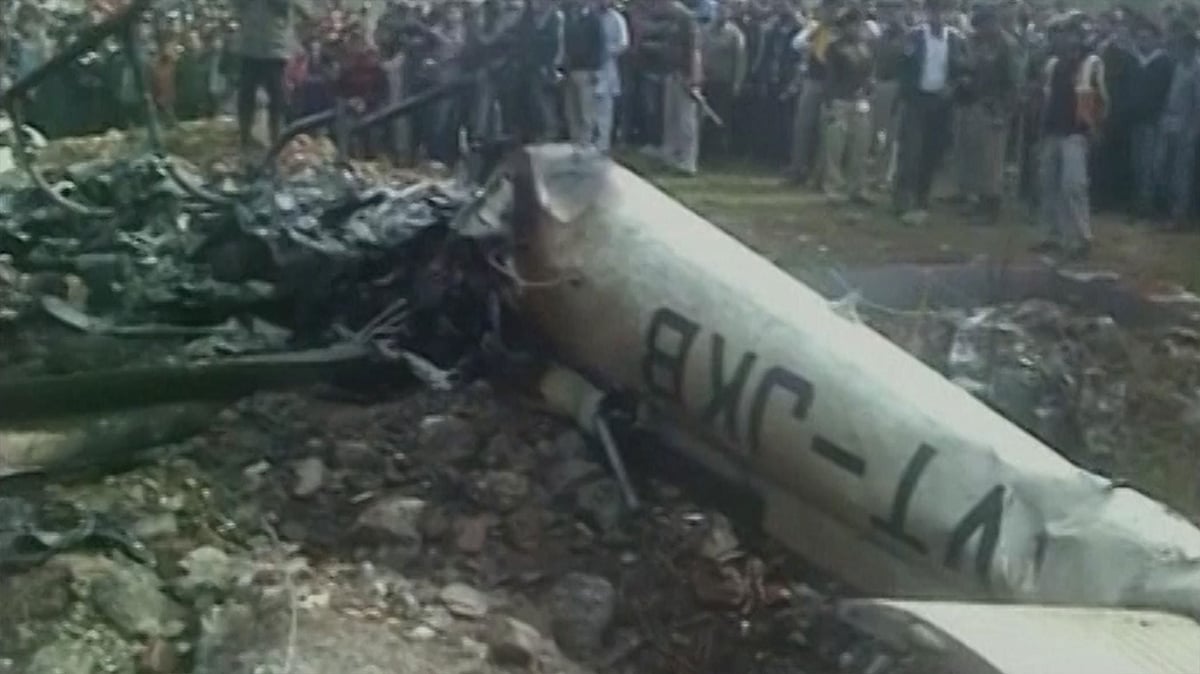 Helicopter Carrying Vaishno Devi Pilgrims Crashes in Katra; 7 Dead