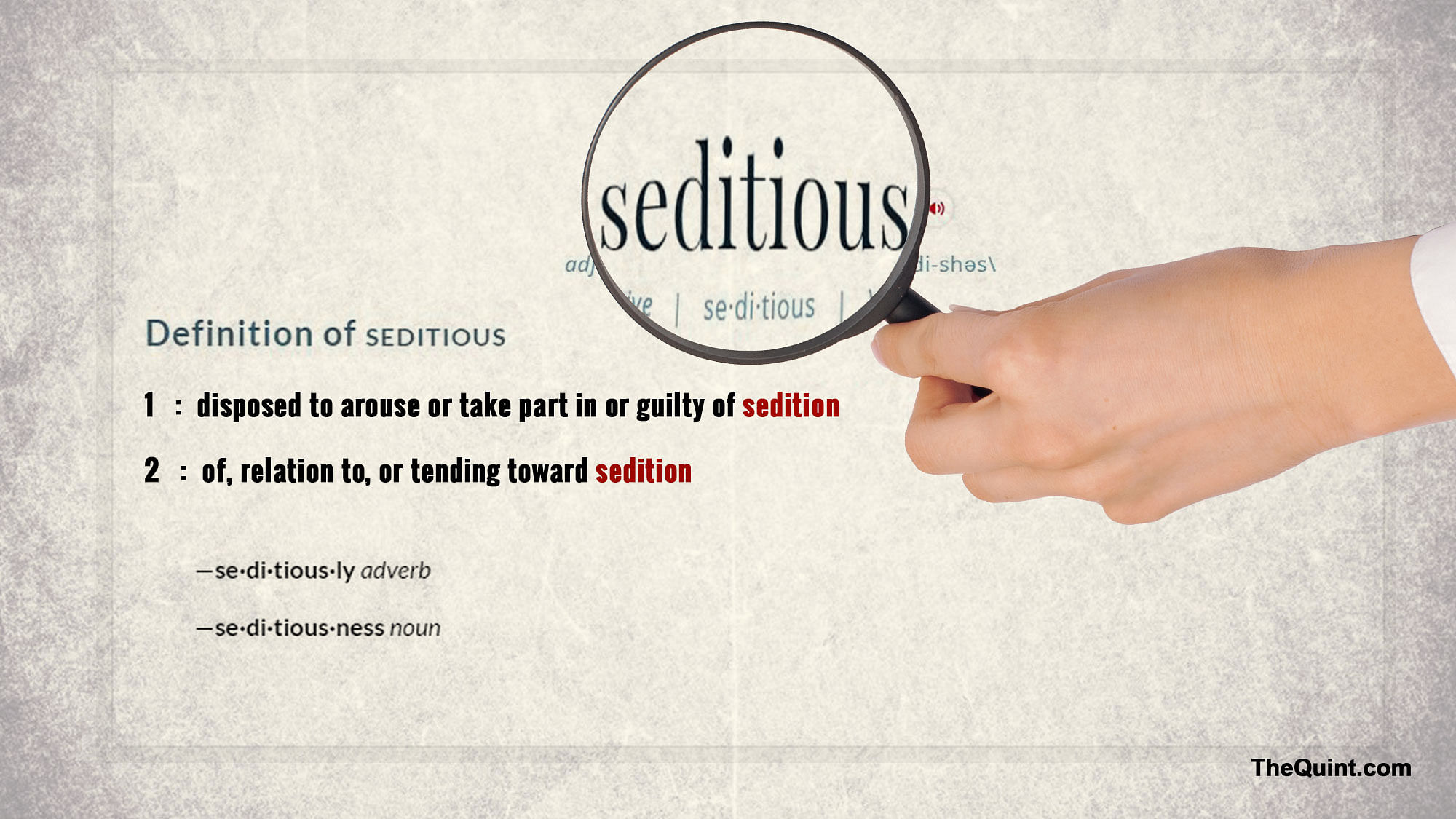 Seditious Material