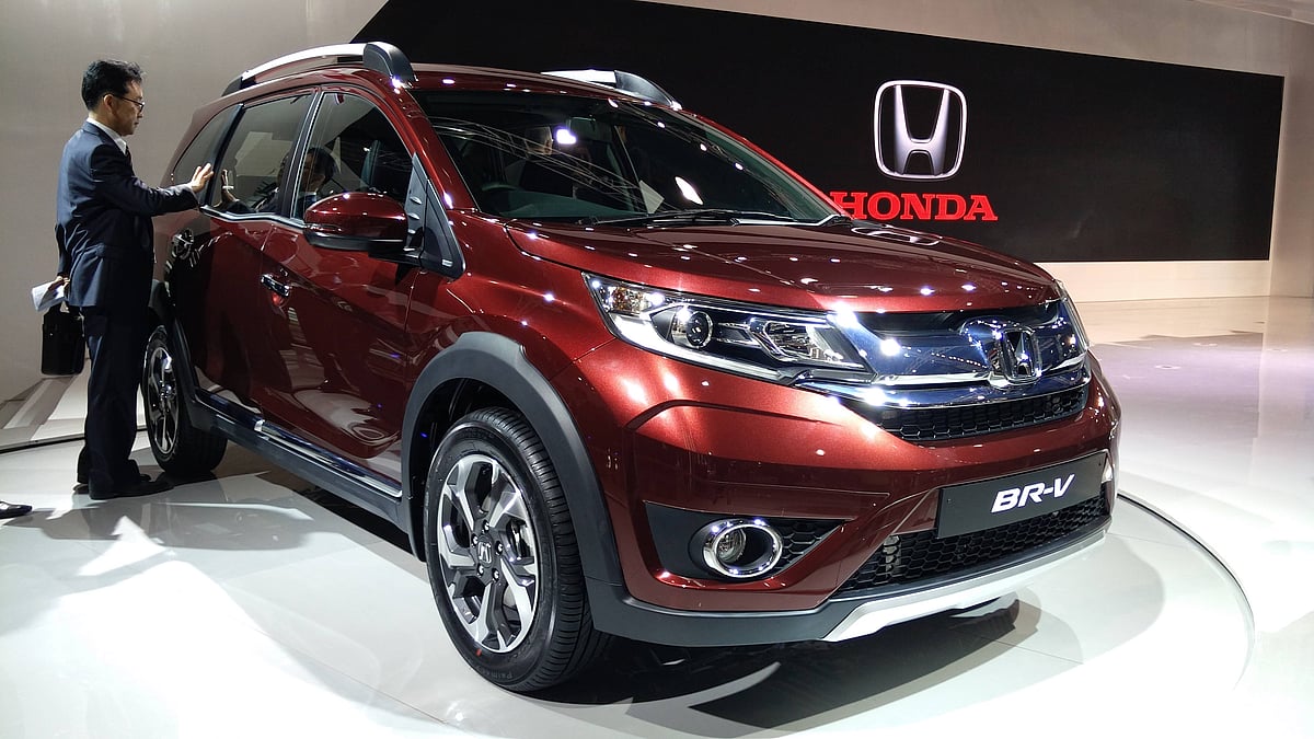 Honda Unveils Compact SUV BRV at Delhi Auto Expo 2016