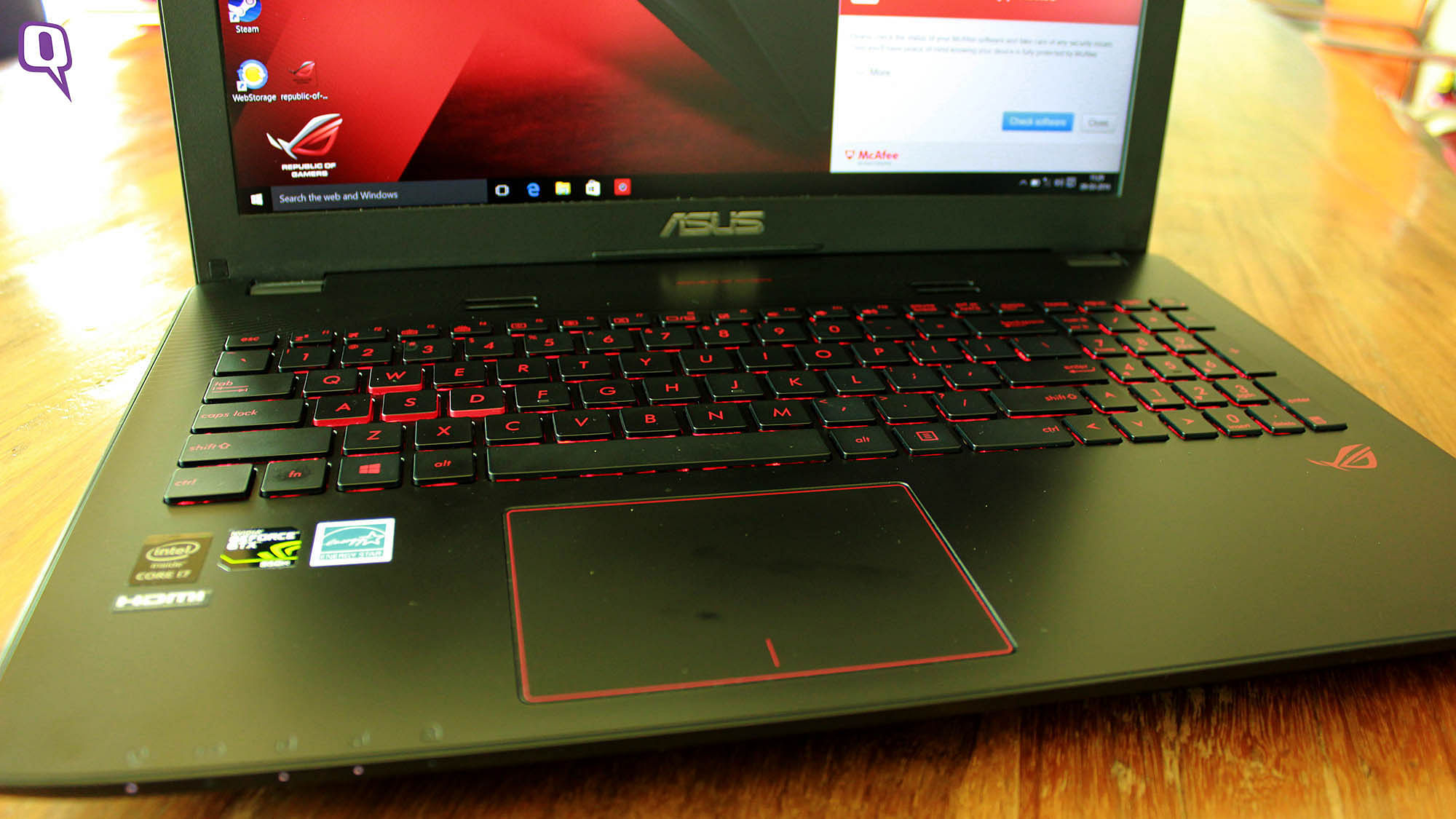 Review Asus Rog Gl552jx Is A Muscular Laptop With Rough Edges 6760