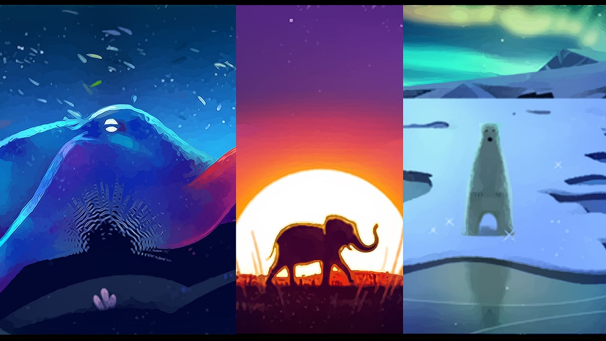 Google Celebrates Earth Day with Doodles of Different Biomes