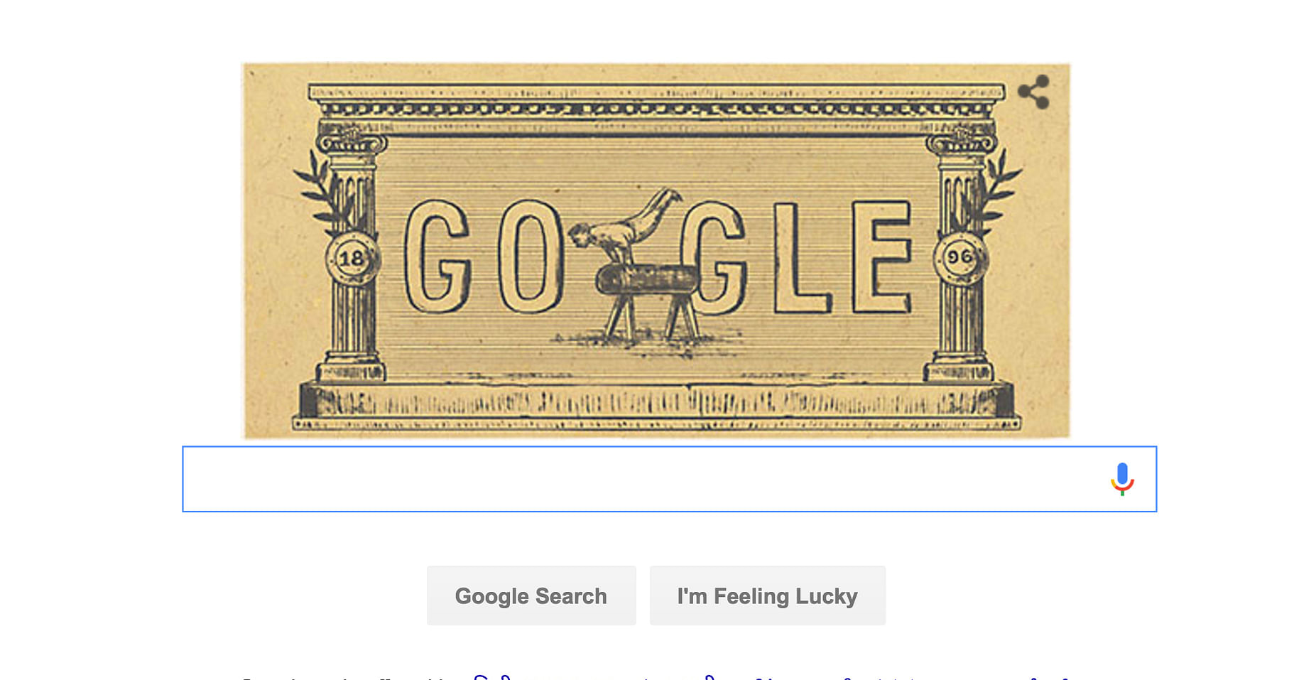 Google Doodle History Lesson 120th Summer Olympics Anniversary