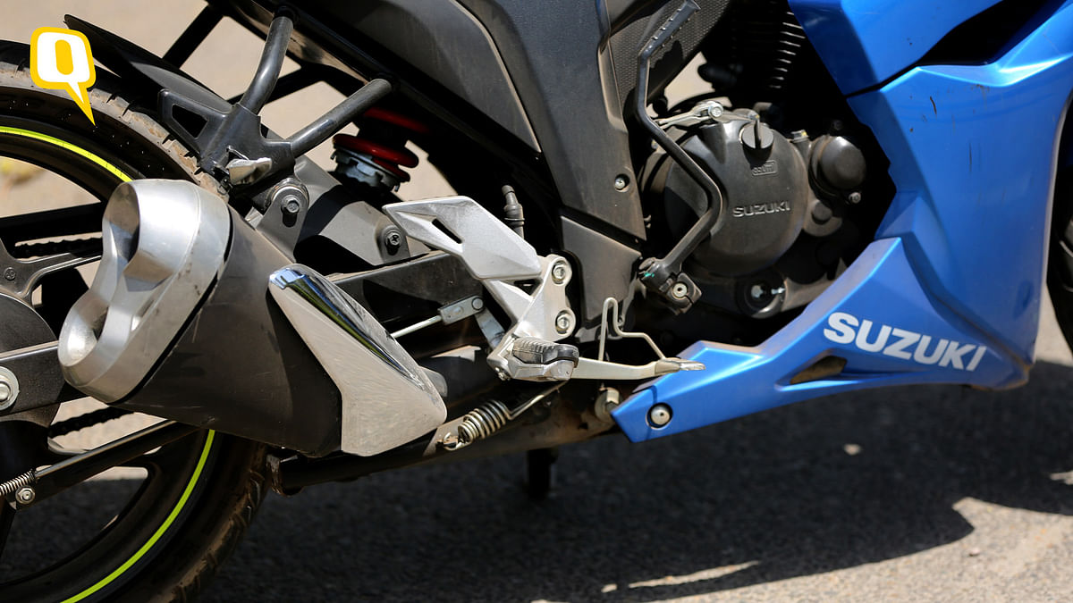 gixxer exhaust