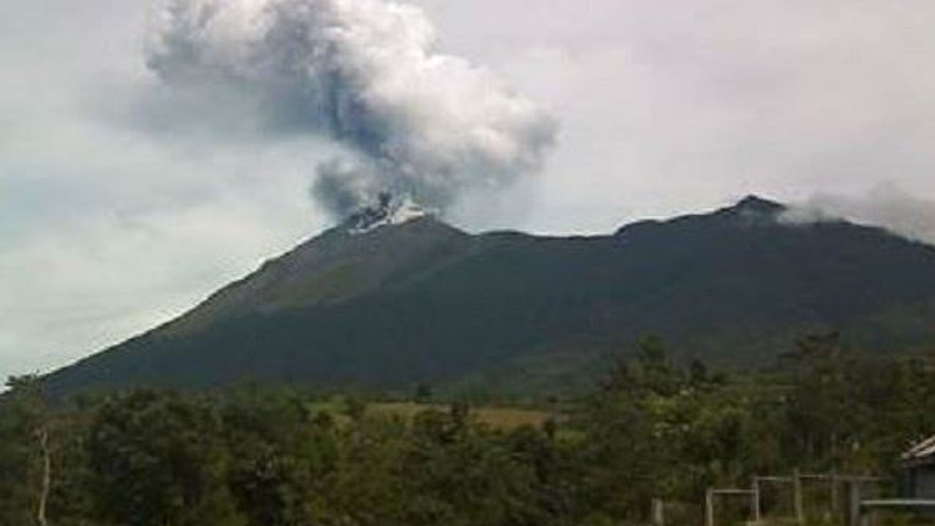 Mount Kanlaon In Philippines Belches Massive Ash Column