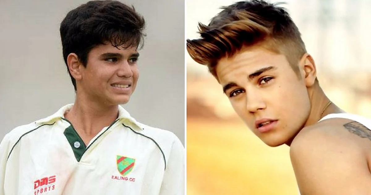 Sachin Tendulkar’s Son Arjun Looks a Lot Like Justin Bieber