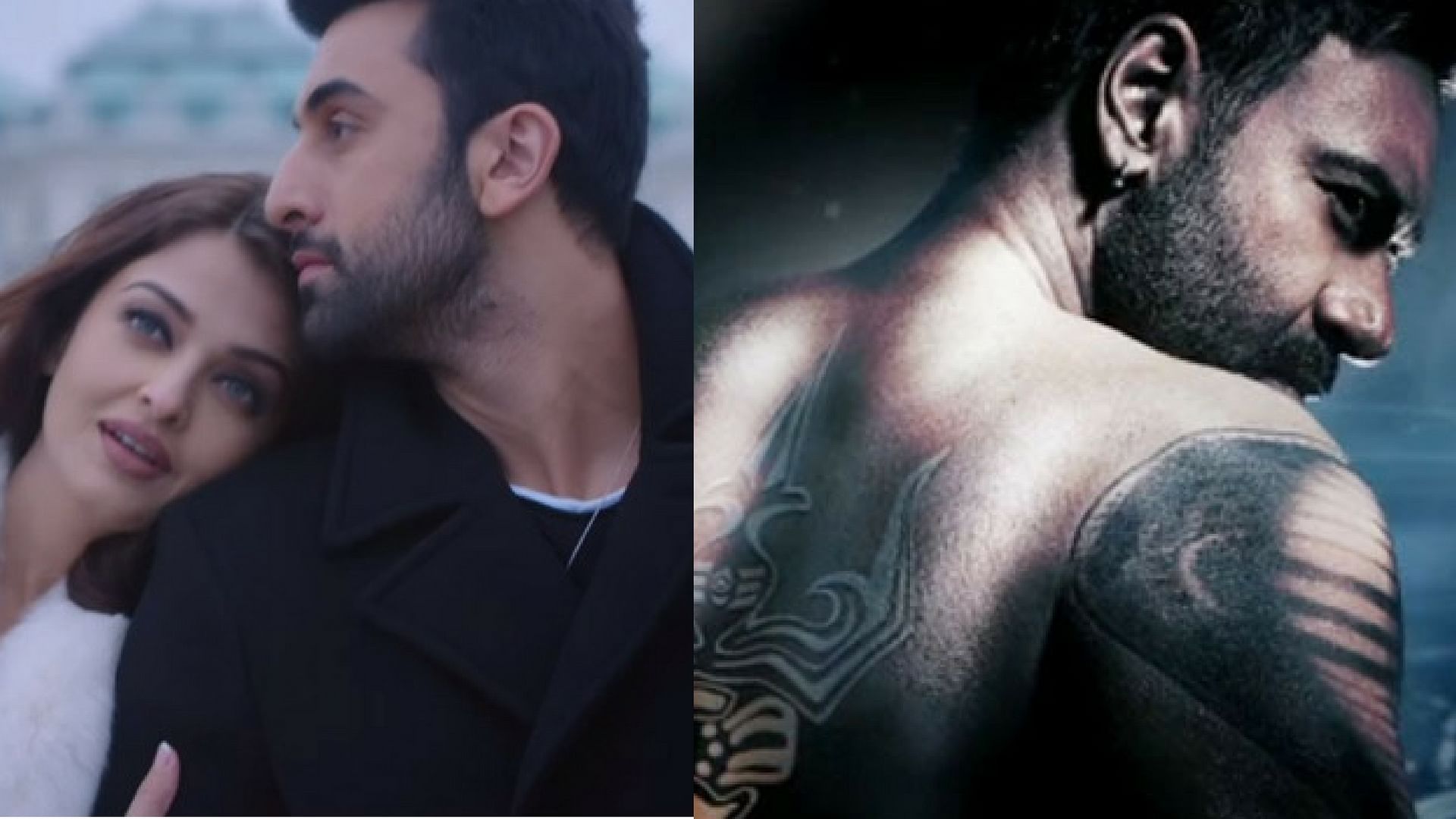 BollywoodShaadis.com - Deepika Padukone had got her ex-boyfriend, Ranbir  Kapoor's initials tattooed on the nape of her neck. However, she once  revealed that she had no regrets about her tattoo even after